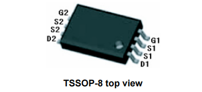 MOSFET 8205A TSSOP-8