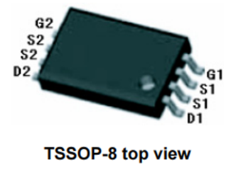 MOSFET 8205A TSSOP-8